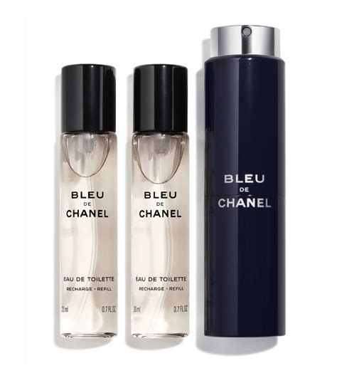 chanel bleu refil|BLEU DE CHANEL Eau de Toilette Refillable Twist and Spray .